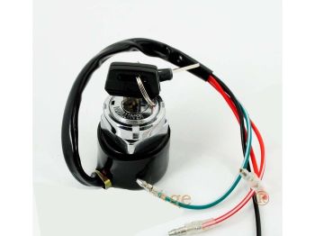 Ignition lock metal black for Honda Dax ST 50, 70