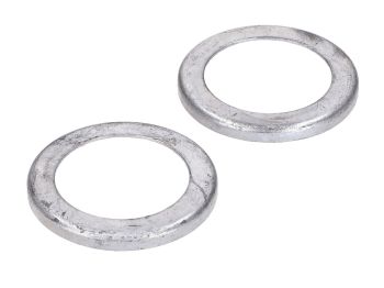 Cover plate Pränafa steel 32mm x 22.5mm 3mm for Victoria, DKW, Express
