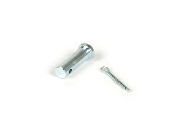 Clevis pin Ø=5.4x11mm with splint, brake pedal -BGM ORIGINAL- Vespa VNA, VNB, VBA, VBB, Super, GL, GT, GTR, TS, Sprint, GS, SS, Rally, PX