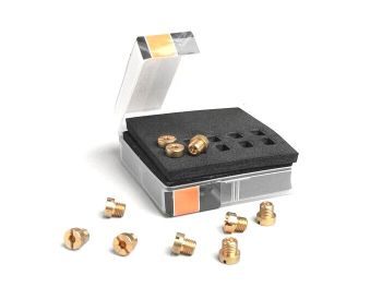 Main jet set -BGM PRO for Dellorto (type: 6413) 6mm- (100-122) - (100-102-105-108-110-112-115-118-120-122)