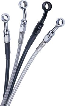 BRAKE LINE UPPER BLACK +6