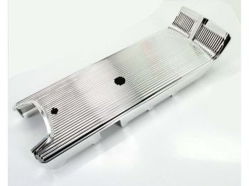 Footboard chrome ribbed for Piaggio Ciao PX, SC 50cc moped