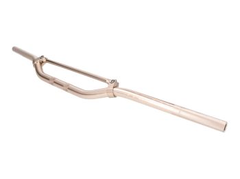 Enduro handlebar aluminum w/ crossbar titanium-look 22mm - 820mm