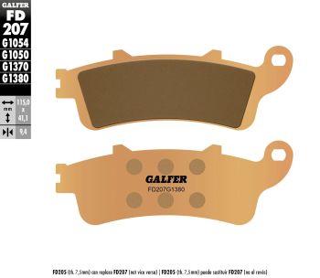 BRAKE PAD SINTERED SCOOTER