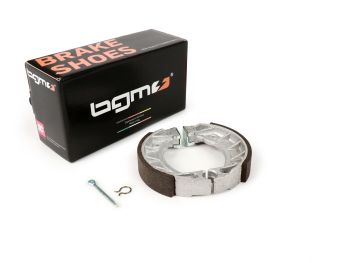 Brake shoes -BGM PRO Ø=104x20mm- Piaggio Bravo, Piaggio Ciao, Piaggio Grillo, Piaggio Si, Piaggio Superbravo, Piaggio Vespino F9, Piaggio Velofax