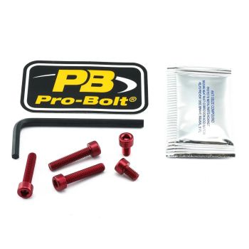 BOLT KIT FUEL CAP RED