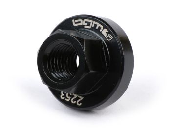 Flywheel nut M10 x 1.50 (high strength) collar Ø=24mm h=6mm -BGM PRO- Vespa V50(N) (92877-), V50 R (-917729), V50 S (15325-81866),V90 (-194926) , SS50, SS90, PV125 (-194969)