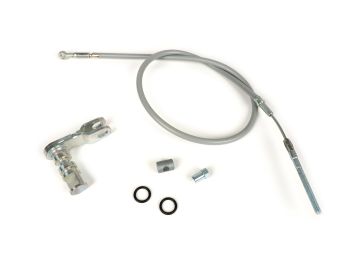 Brake cable set -BGM ORIGINAL- Vespa PK S/XL/XL2 - conversion to adjustable brake cable with thread