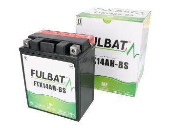 battery Fulbat FTX14AH-BS MF maintenance free