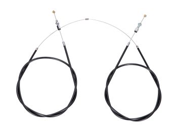 Shift cable complete black 2-speed for Puch, Maxi, X 30, 50