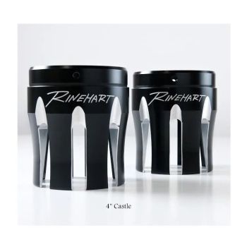END CAP 4 CASTLE END - BLACK (
