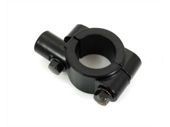 Mirror holder black 22mm M8 right-hand thread for Honda, Kawasaki, Suzuki, Yamaha, Zündapp, Kreidler, Hercules, moped, moped, mokick, scooter, motorcycle