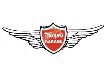 Sticker 20 cm x 6 Weatherproof for moped, moped, mokick