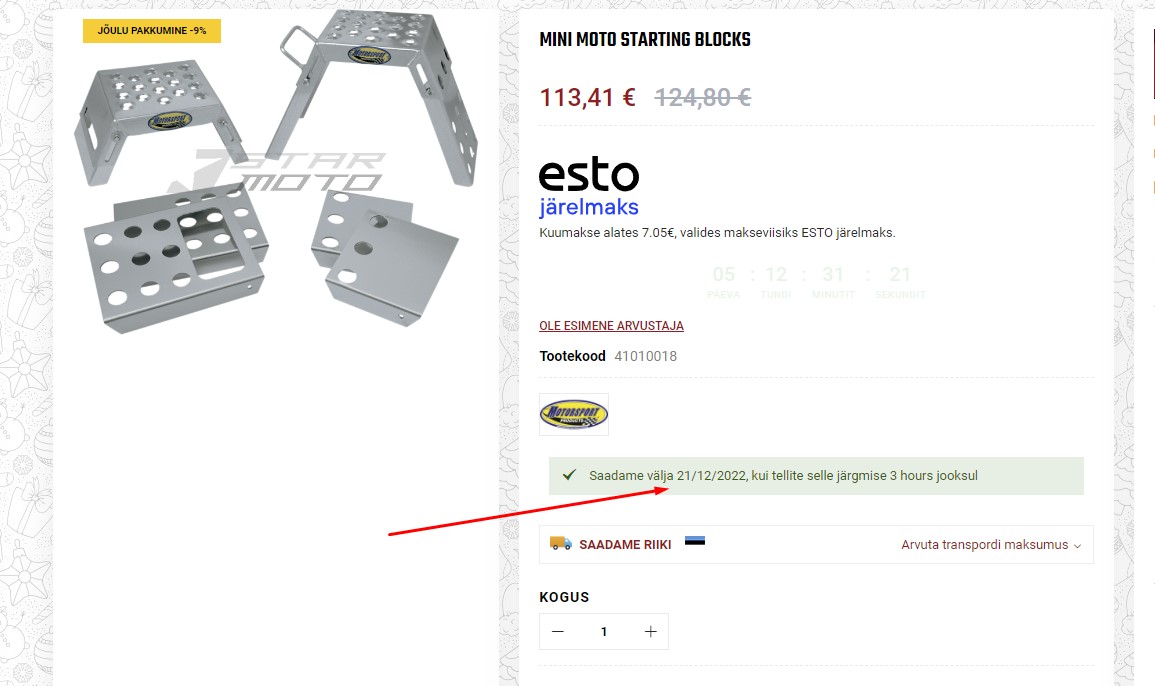 Väljasaatmis kuupäev